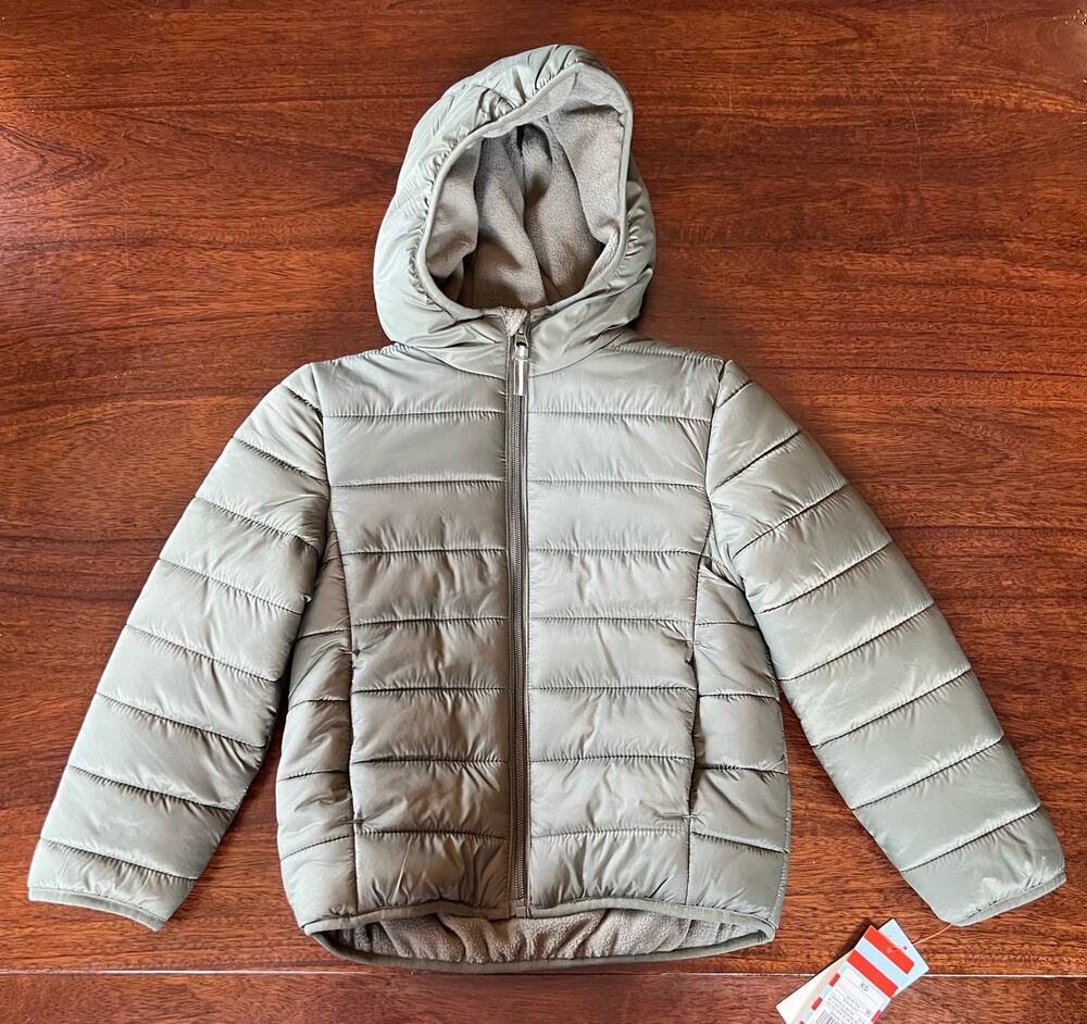 Cat & Jack Cozy Lined Hooded Jacket Size Extra Small New w/Tags
